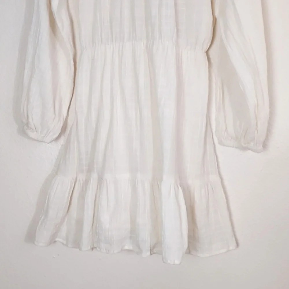 L Space Feelin' Fine Cutout Dress Cream Size XL